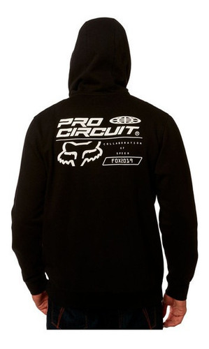 Imagen 7 de 7 de Buzo Fox Pro Circuit Zip Fleece #23058-001