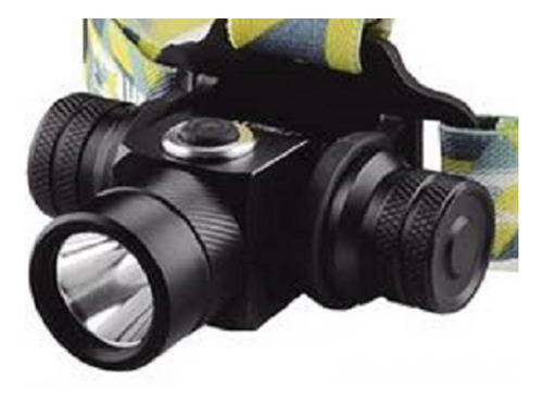 Linterna Waterdog Minera Vincha De Cabeza Recargable 200l