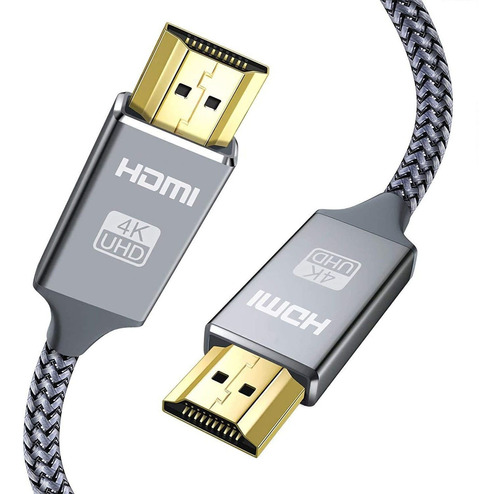 Cable Hdmi 2.0 De 6.6 Pies Capshi 4k 18gbps 28awg Ethernet