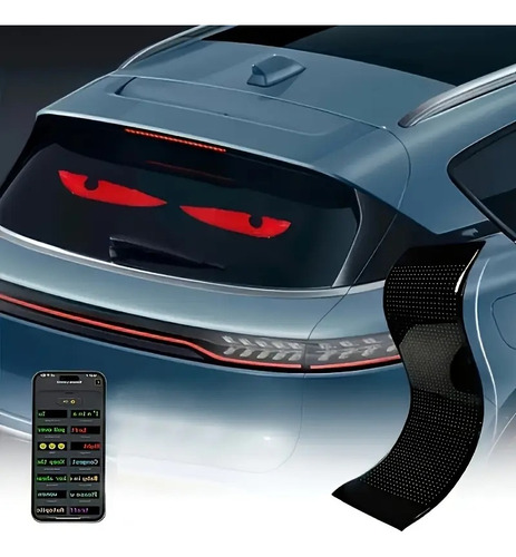 2 Ojos Led Movimiento Programable Celular - Ojo Rayo Mcqueen