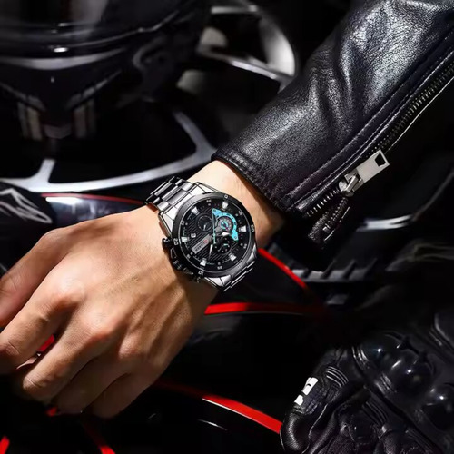 Reloj Curren 8402 para hombre calendario reloj de cuarzo de negocios