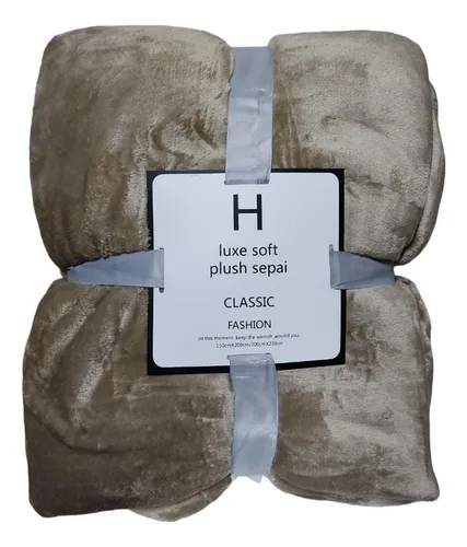 comprar Frazadas Plush Con Chiporro 2 Plazas 200x230cm