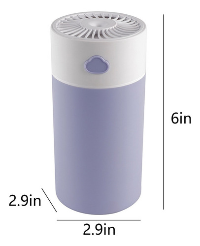 Humidificadores Para Dormitorio, Habitación Grande, 400 Ml S