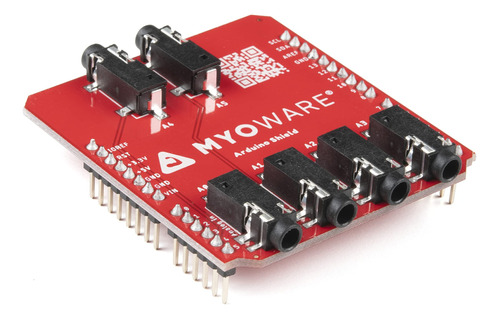 Myoware 2.0 Compatible Con Arduino Shield- Conéctate A Tu .
