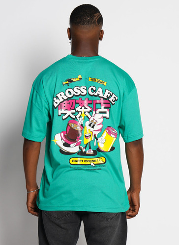 Remera Bross Oversize Cafe