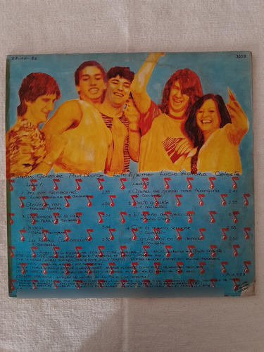 Disco Vinilo Celeste Carballo Mi Voz Renacerá Ed. 1983 (Usado)