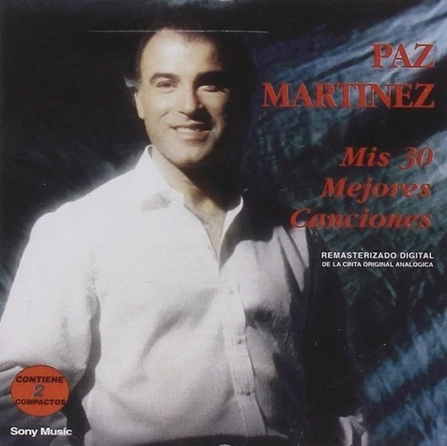 Paz Martinez Mis 30 Mejores Canciones Cd Nuevo