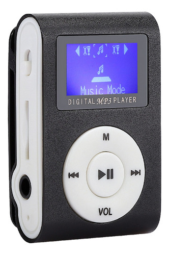 Mini Reproductor De Música Mp3 Portátil Con Pantalla Lcd De