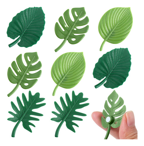 8 Imanes Para Nevera De Plantas Monstera, Mini Imanes Para N