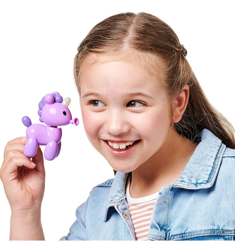 Squeakee Minis Sugapops The Unicorn | Interactive Toy Pet Wi