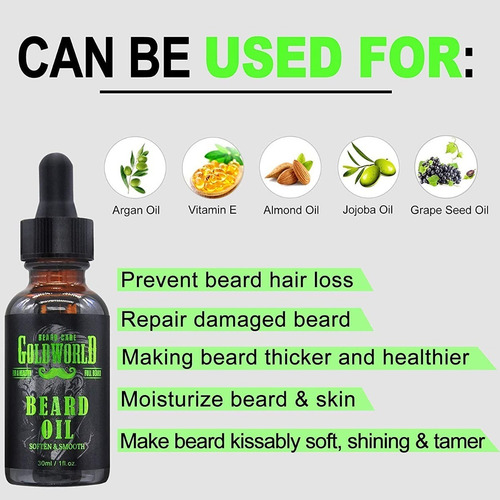 Imagen 2 de 5 de Kit De Barba, Crecimiento De Barba Y Aseo De Barba