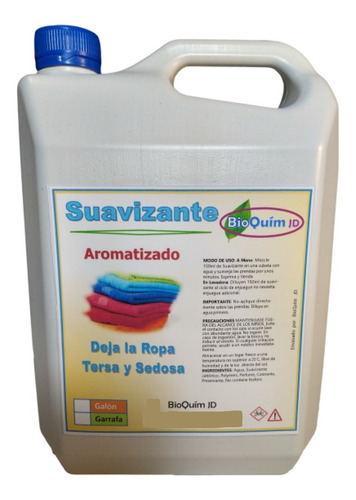 Suavizante Para Ropa X Galon 4 Litros - L a $5500