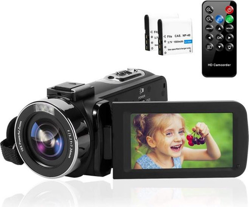 Videocámara Zainsain 2.7k Con 42mp, Zoom Digital De 18x Y Pa