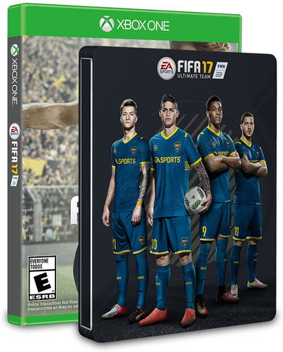 Fifa 17 Xbox One Steelbook Nuevo