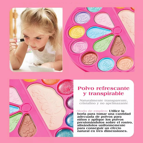Kanimus Juguetes De Seguridad Portátil Maquillaje Para Niñas