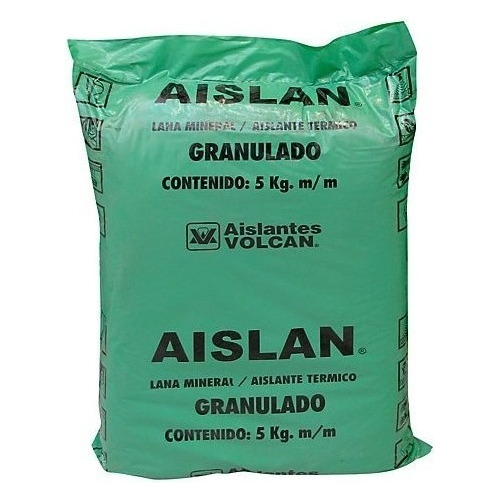 Bolsa Lana De Roca Aislante Termico Granulado Mineral 5 Kg