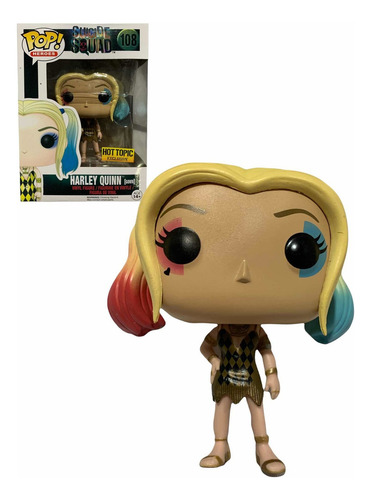 Figura Pop! Harley Quinn 108 Exclusiva Suicide Squad Unico