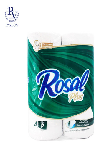 Papel Higiénico Rosal 215 Hojas Bulto 12 Paquetes