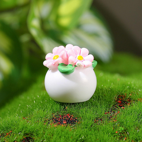 5x Mini Regalos De Cumpleaños De Flores En Macetas Para
