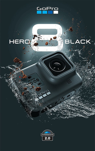 Imagen 2 de 4 de Cam Gopro Hero Black 8 4k 12mp Live Streaming Stabilization