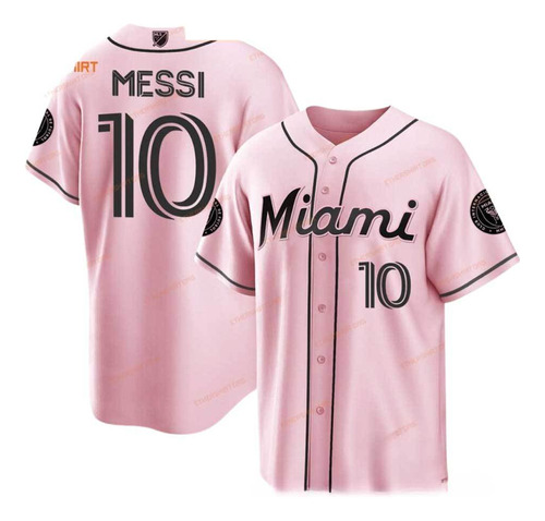 Camiseta De Béisbol Lionel Messi Inter Miami Legend