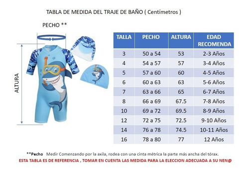 Imagen 6 de 6 de Traje De Baño Niños 2 Pz .tiburon Snorker * Envio Inmediato