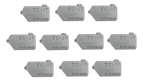 Acofuns 10 Pieza Repuesto Tc-17 Para Cabezal Corte Recto