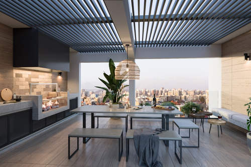 Arriendo De Moderno Depto Edificio Eco España 1d1b