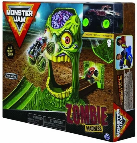 Pista Truck Monster Jam Zombie Madness Original Spinmaster