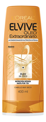 Acondicionador Nutrición Óleo Coco Elvive L'Oréal 400ml