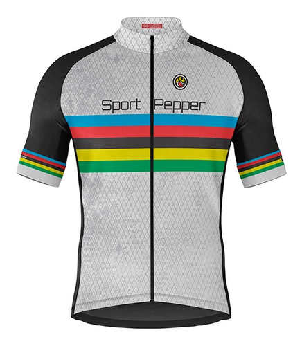 Camisa Sport Pepper Masculina Campea Do Mundo Ciclismo 22