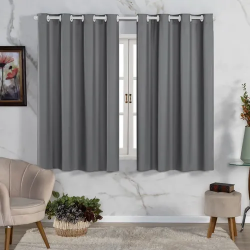 Eddi Casa Cortina Blackout De Pvc 2,20m X 1,30m Preto Corta Luz