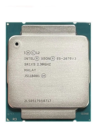 Imagen 3 de 3 de Procesador Intel Xeon E5-2670v3 2.30ghz Sr1xs 12 Nucleos