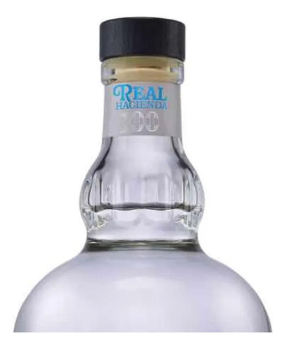 Paquete De 3 Tequila Real Hacienda 100 Blanco 700 Ml