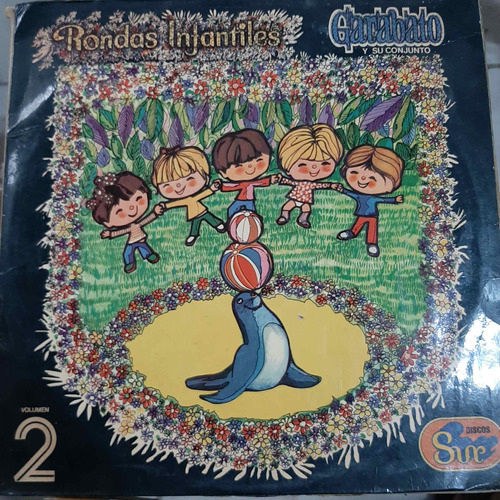 Vinilo Garabato Su Conjunto Rondas Infantiles Vol 2 If1