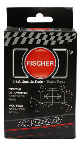 Pastilha Freio Traseira Cb 900f 1981 A 1984 Fischer