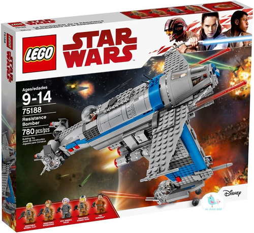 Lego Star Wars: Resistance Bomber 780 Pcs