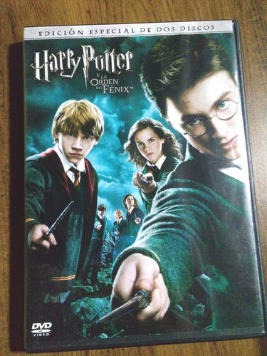 Harry Potter Y La Orden Del Fenix 2 Dvd Original