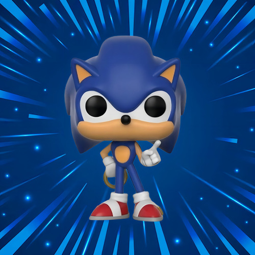 Figura de acción Funko Pop Sonic con anillo | Funko Pop Games