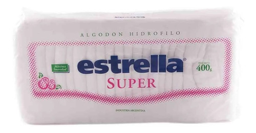 Estrella Algodon Super X 400gr X 6 Unidades