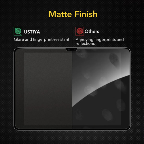 USTIYA Paperlike Mica Para iPad Air 11" Pulgadas M2 2024/M3 2025 Paper Feel