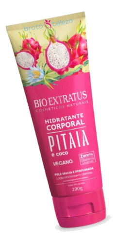 Bio Extratus Hidratante Corporal Pitaia E Coco 200g