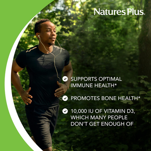 Naturesplus Vitamina D3 10,000 Ui Cápsulas Blandas