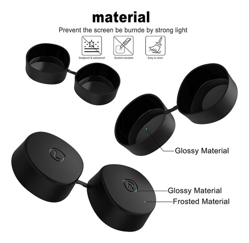 Funda Protectora De Silicona Para Meta Quest2, Juego De 5 Pi