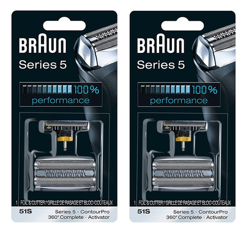 Braun 51s 8000 Series 5 360 Activador Completo Contourpro Ki