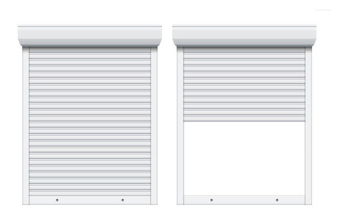 Cortina De Enrollar En Pvc - Cajón Exterior 160 X 200