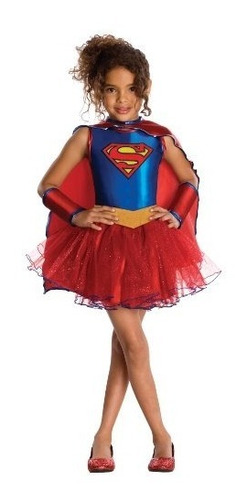 Vestido De Tutú Supergirl De Justice League Para Niño -