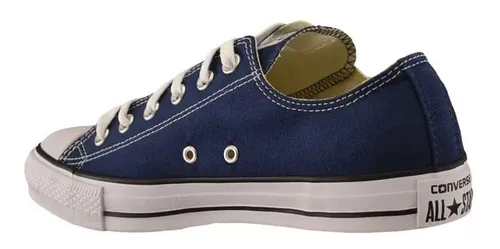 Converse Ct All Star Lona Baja Azul 156991c