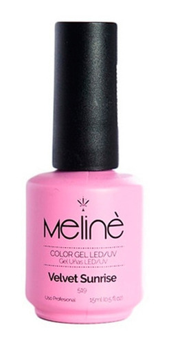 Esmalte Semipermanente Gel Uñas Meline Cabina Uv Led X 15ml