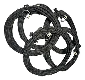 Lazo De Hilo Negro 12 Metros ! Lazo Para Caballos